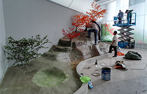 河北博物院《会飞的花——世界珍稀蝴蝶展》展览馆场景制作完成。